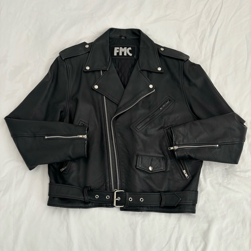 MOTORCYCLE / BIKER LEATHER JACKET